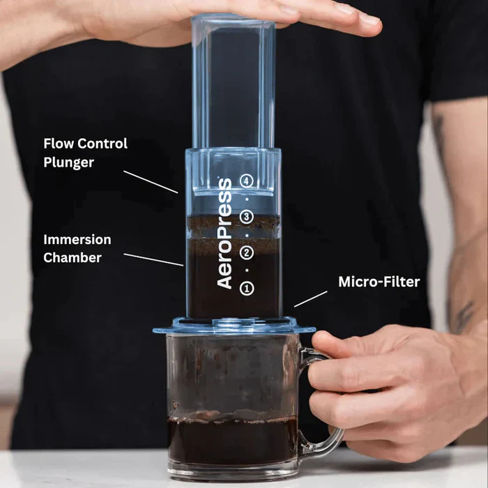 AeroPress Coffee Maker - Clear - Image 12