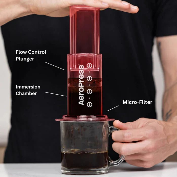 AeroPress Coffee Maker - Clear - Image 25