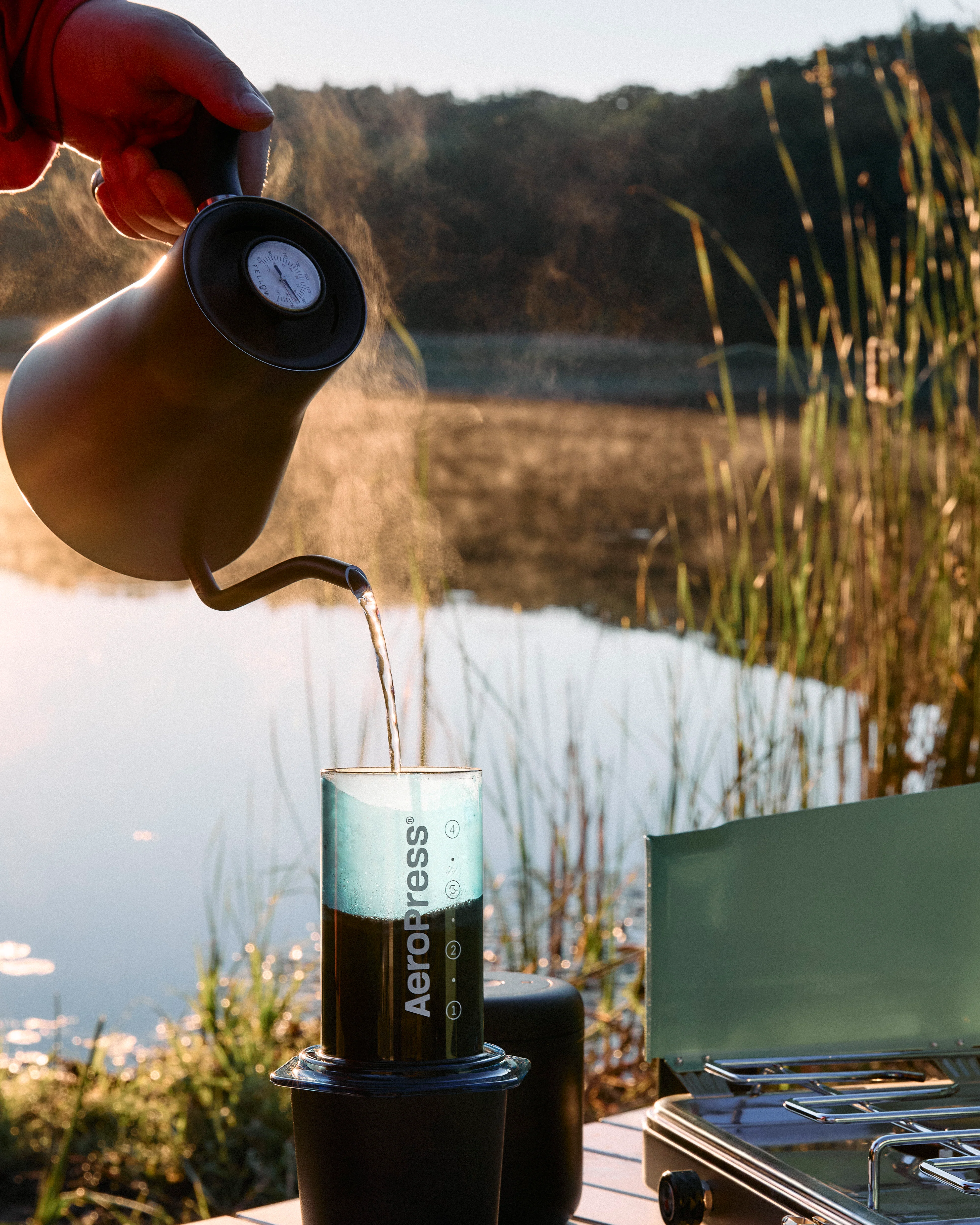 AeroPress Coffee Maker - Clear - Image 4