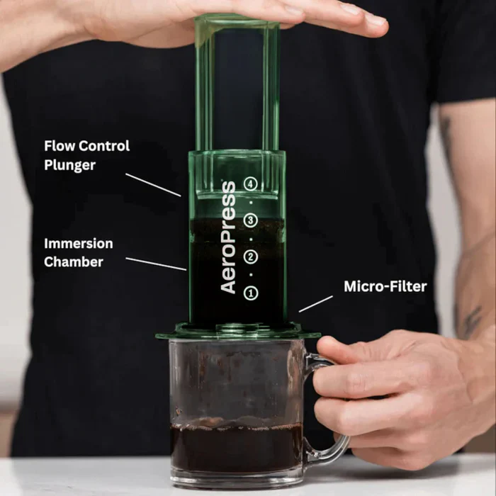 AeroPress Coffee Maker - Clear - Image 9