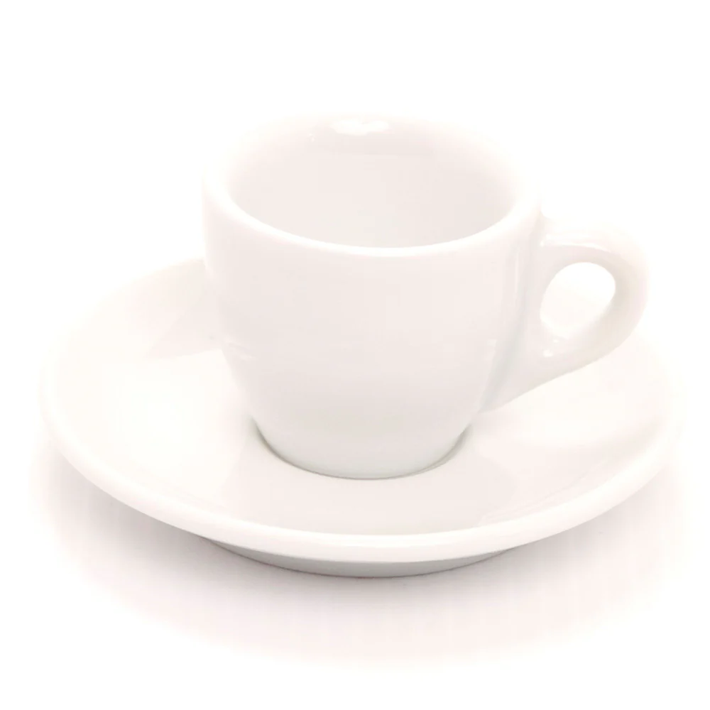 Ancap Verona Espresso Cup and Saucer 2.5oz in White