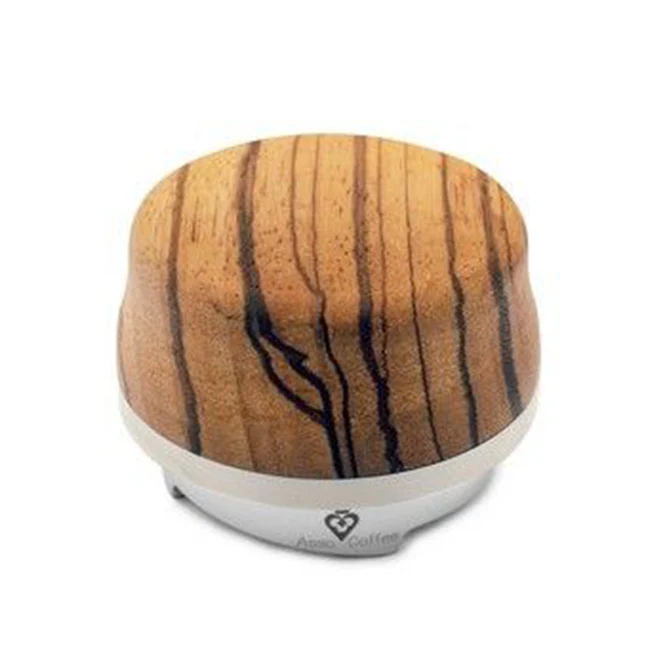 Asso Coffee The Jack Wood Handle Leveler - 58.5mm Zebra Wood