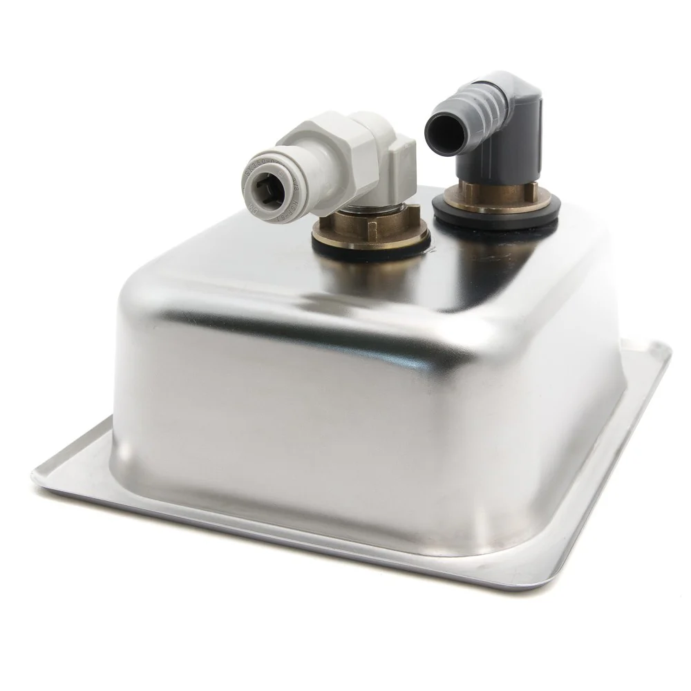 Barista Basics Built In Rinser - 6" x 6" x 2" Pan Size - Image 3