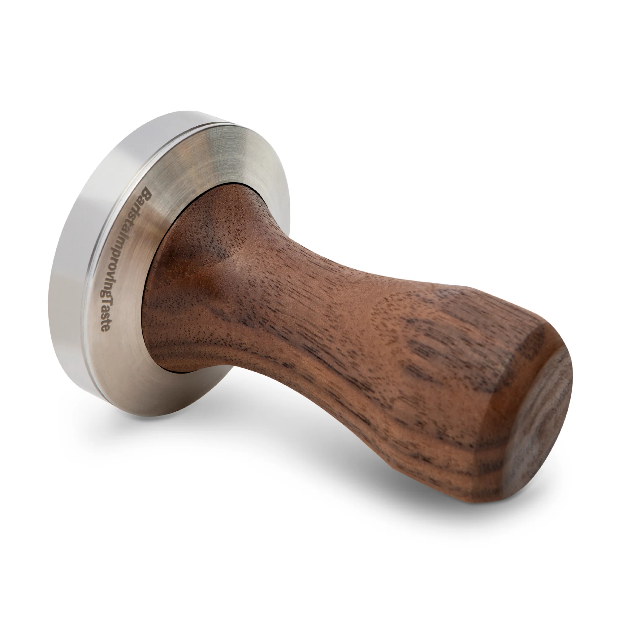 BIT 58.6mm Flat Espresso Tamper - Walnut - Image 2