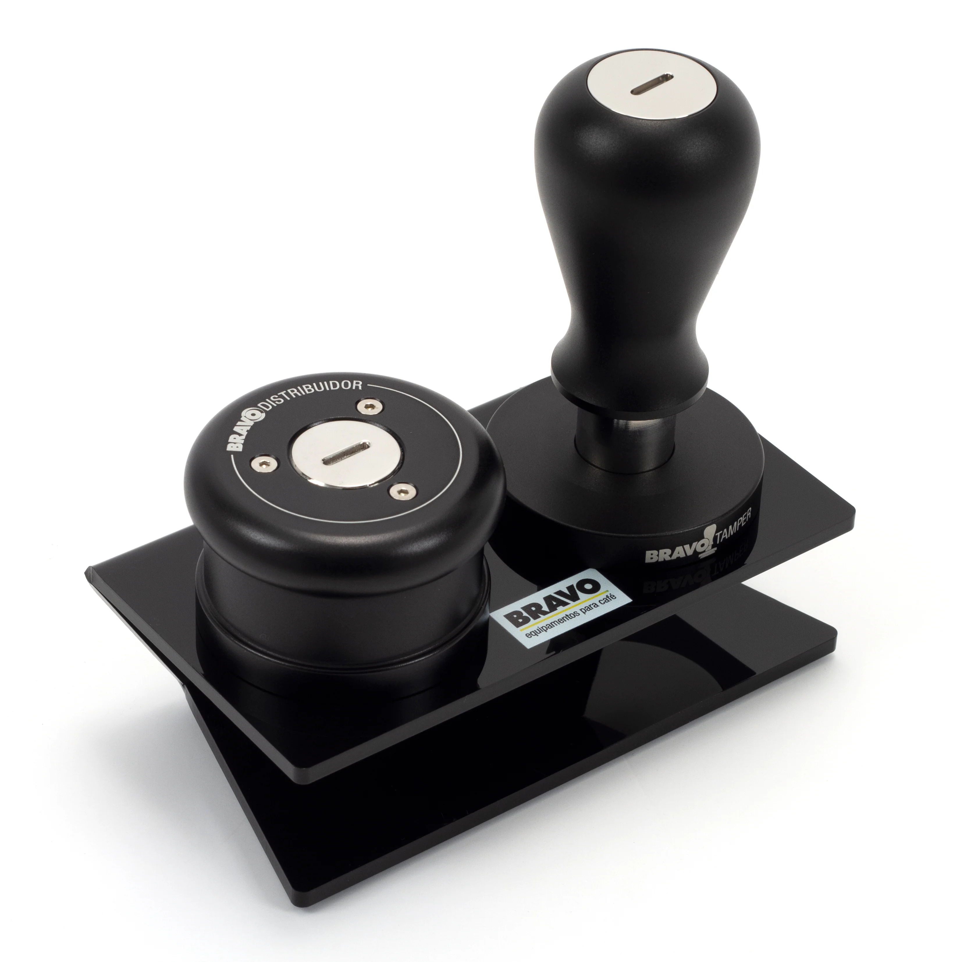 Bravo Acrylic Tamper and Distributor Stand - Image 2