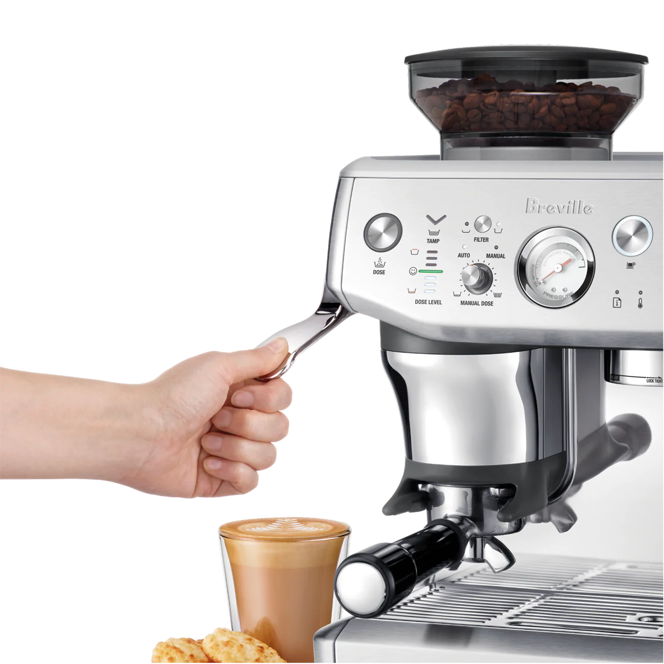 Breville BES876BSS1BNA1 Barista Express Impress - Image 9
