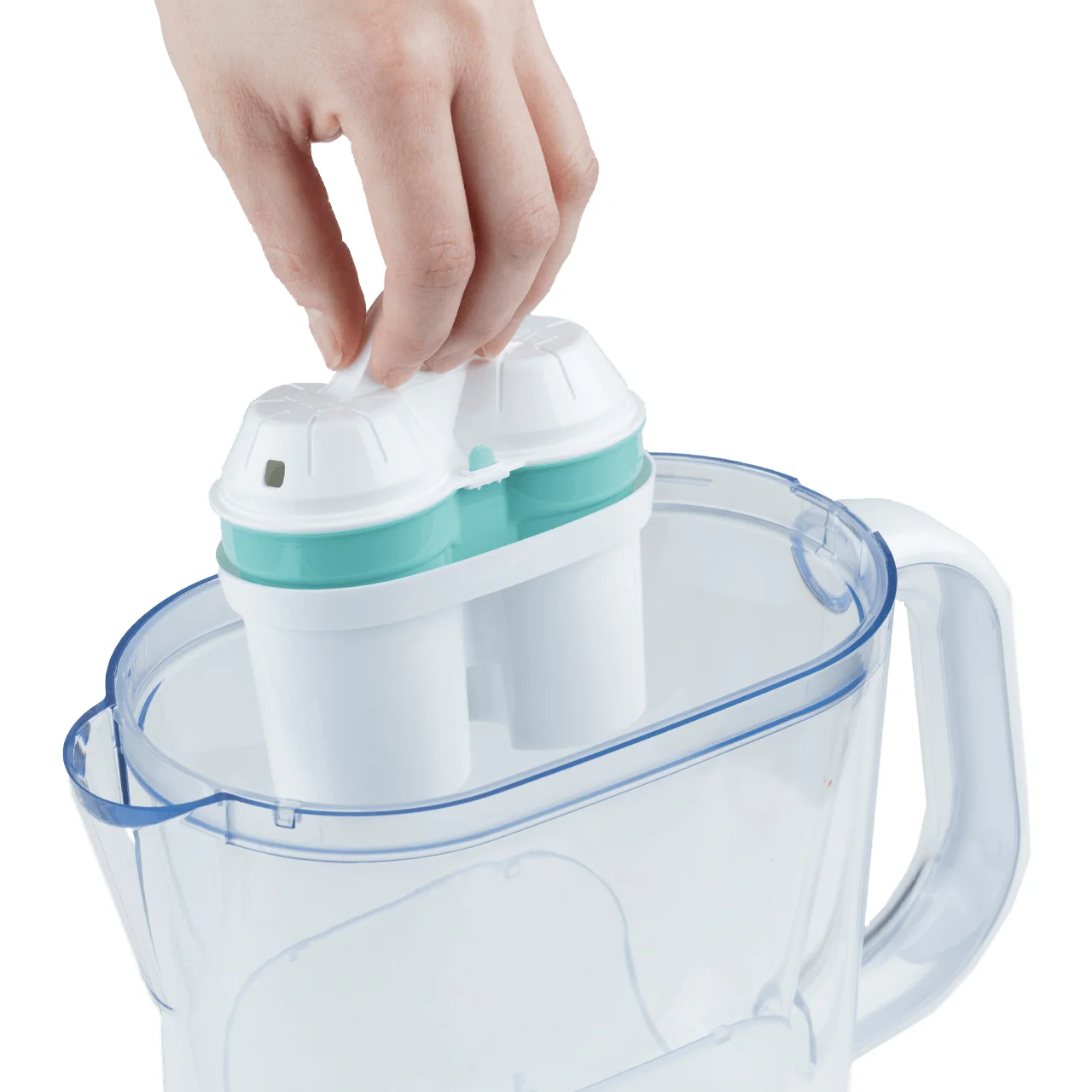 BWT AQUAlizer 2.6 L Pitcher with Illuminated Baselight and Zinc + Magnesium Cartridges - Image 2