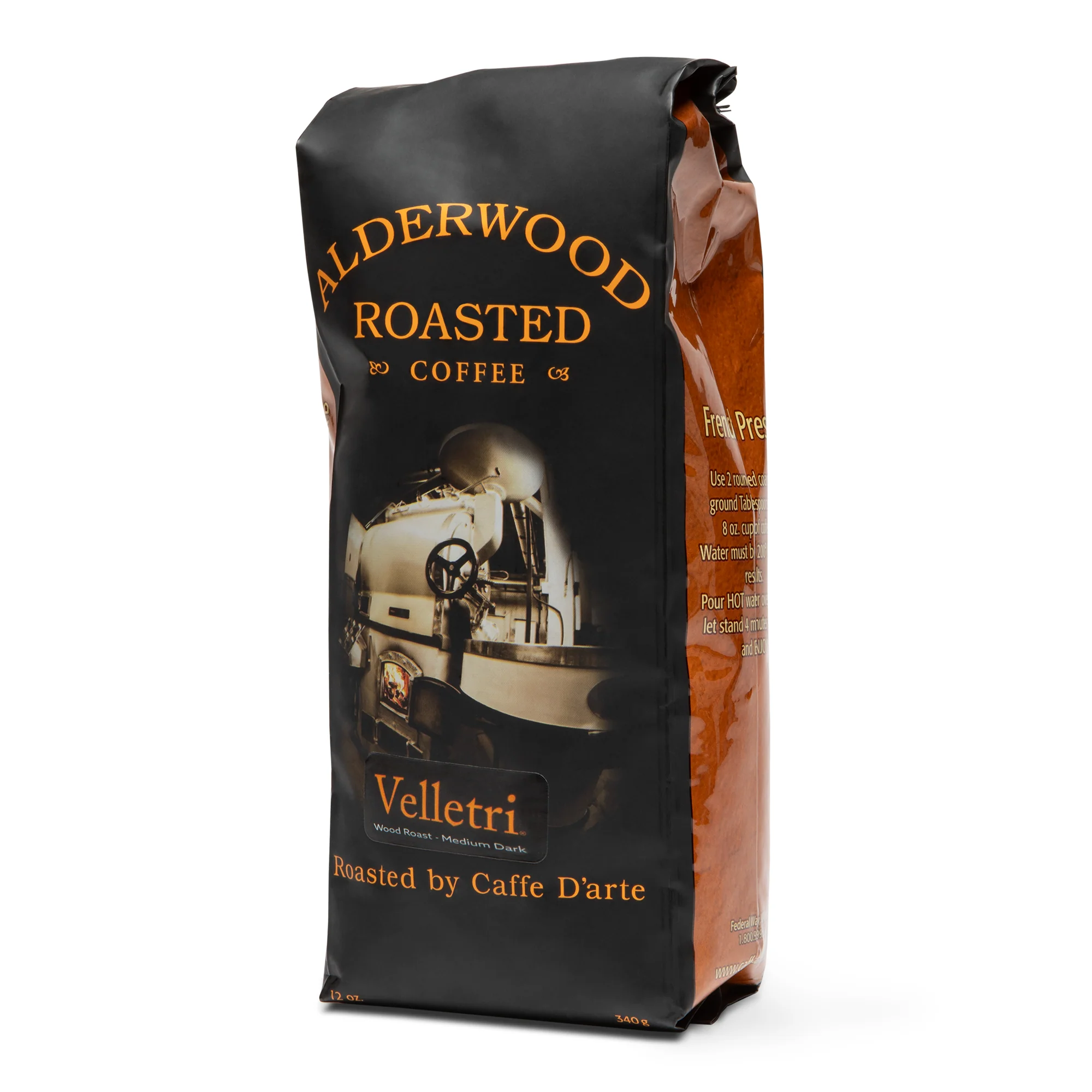 Caffé D’arte Velletri Whole Bean Drip Coffee 12oz