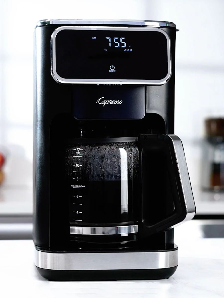 Capresso 12-Cup Touchscreen Coffee Maker with Glass Carafe - Image 4