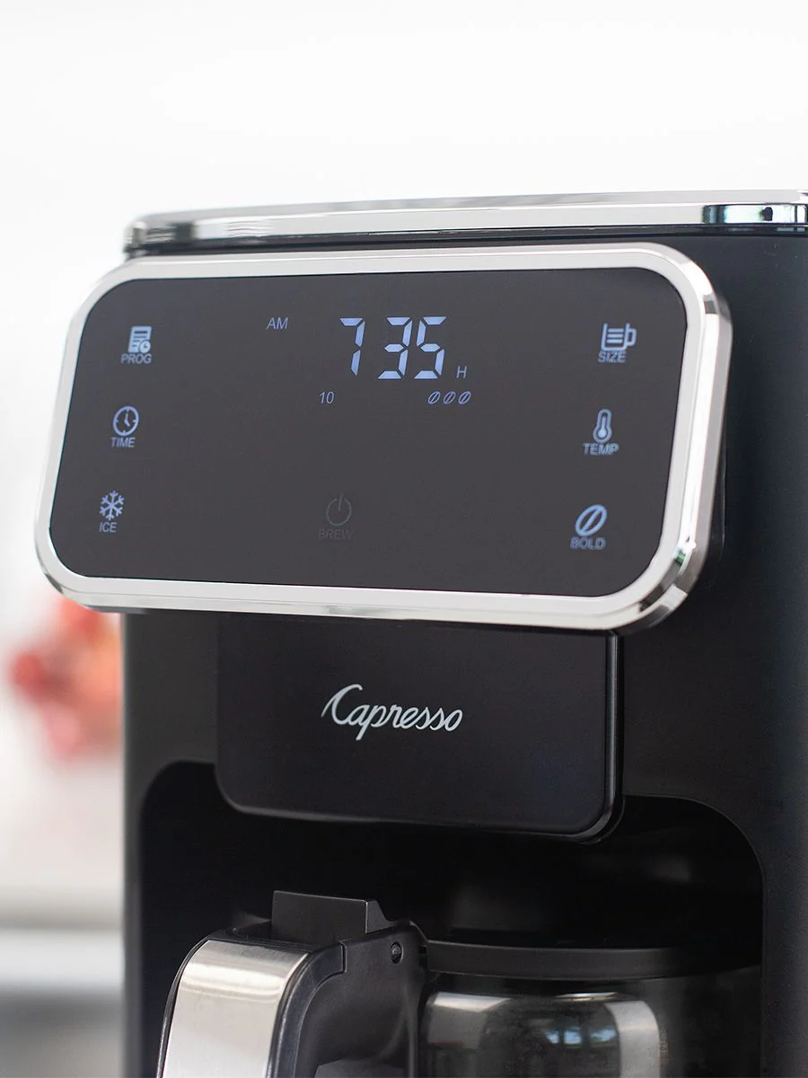 Capresso 12-Cup Touchscreen Coffee Maker with Glass Carafe - Image 6