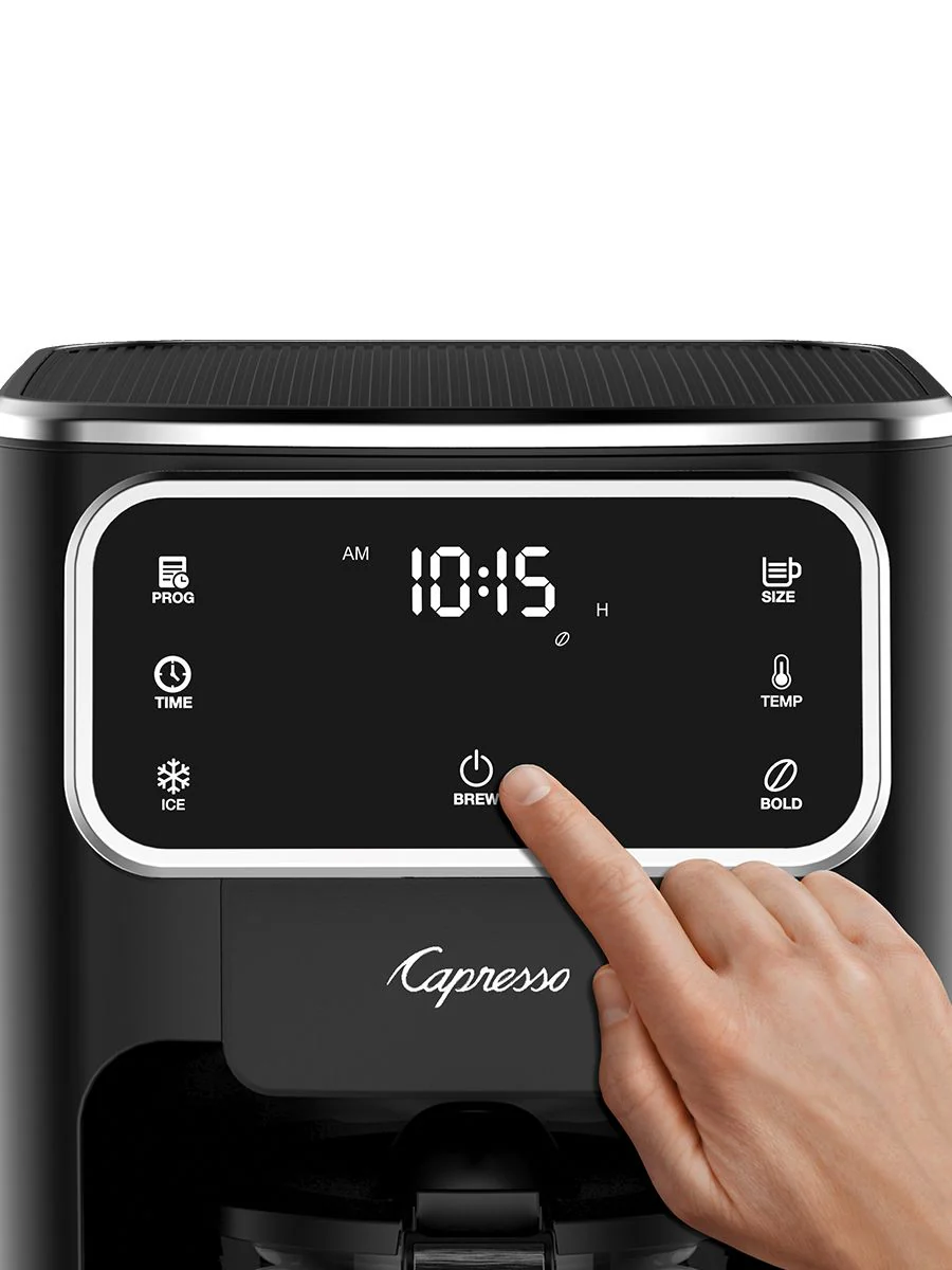 Capresso 12-Cup Touchscreen Coffee Maker with Glass Carafe - Image 7