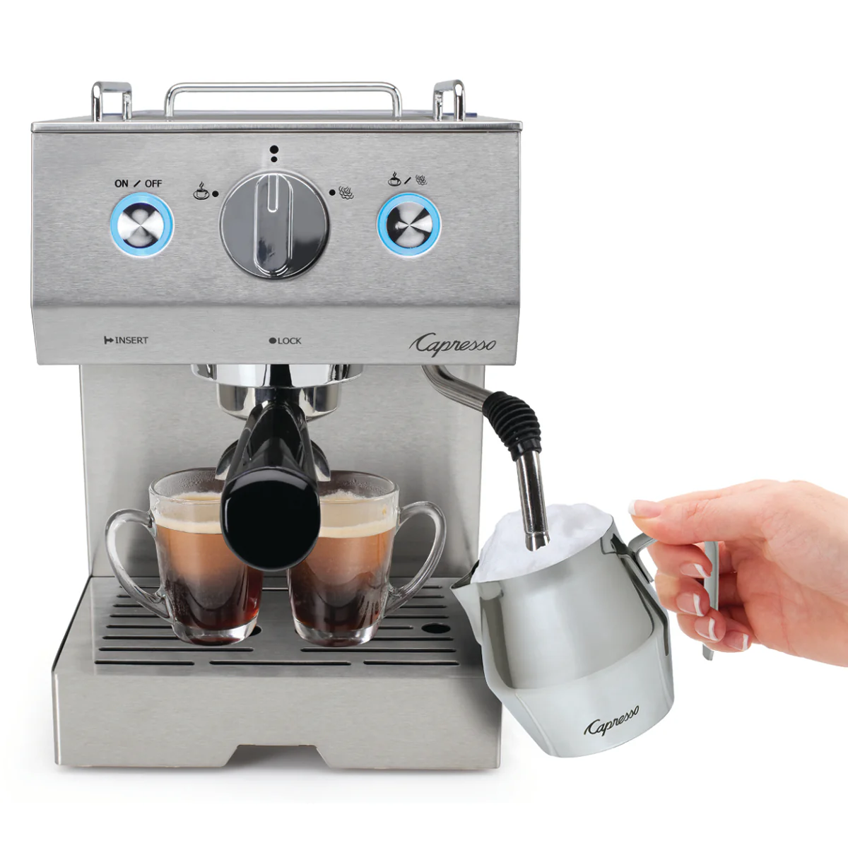 Capresso Cafe Pro Professional Espresso & Cappuccino Machine - Image 4
