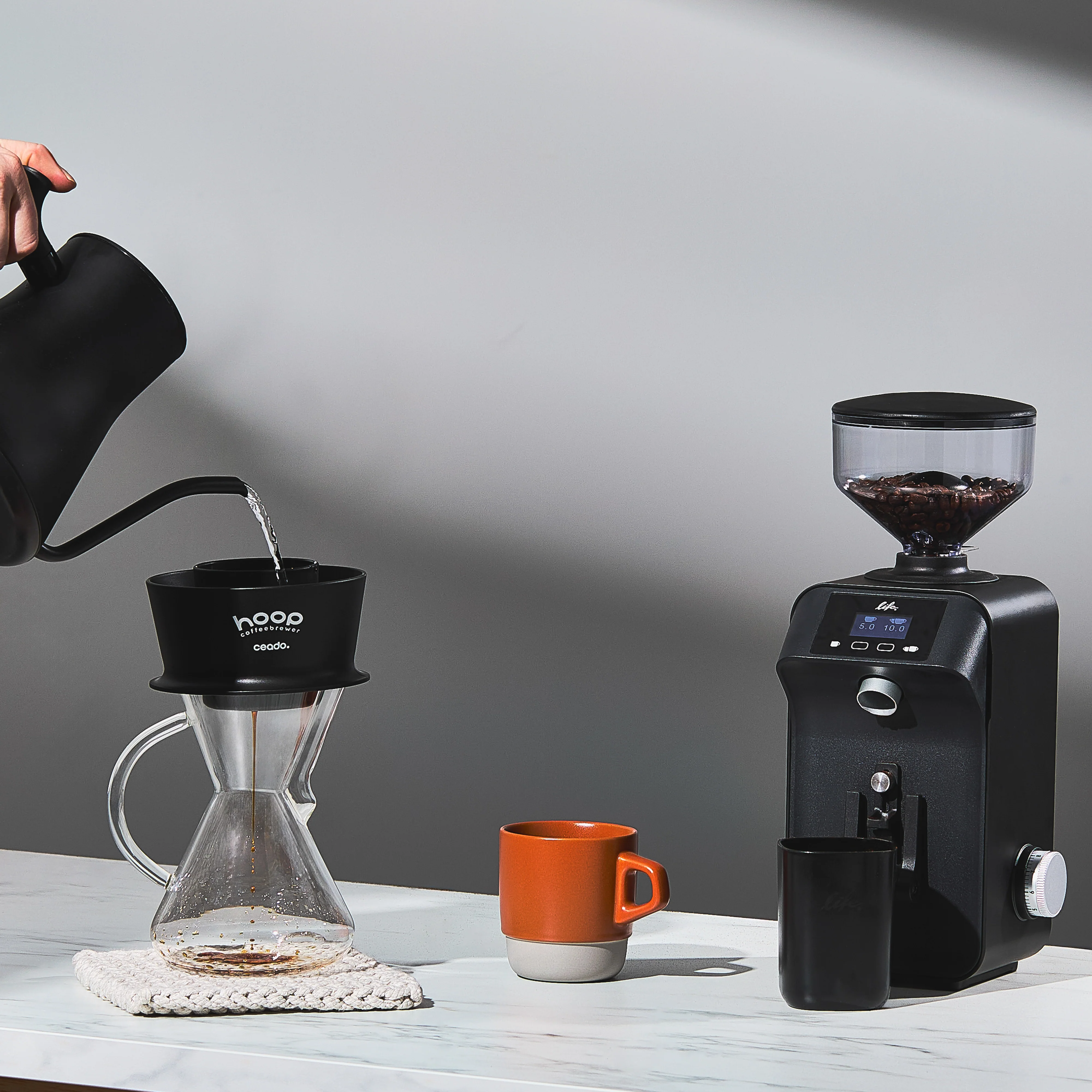 Ceado Hoop Coffee Brewer - Black - Image 9