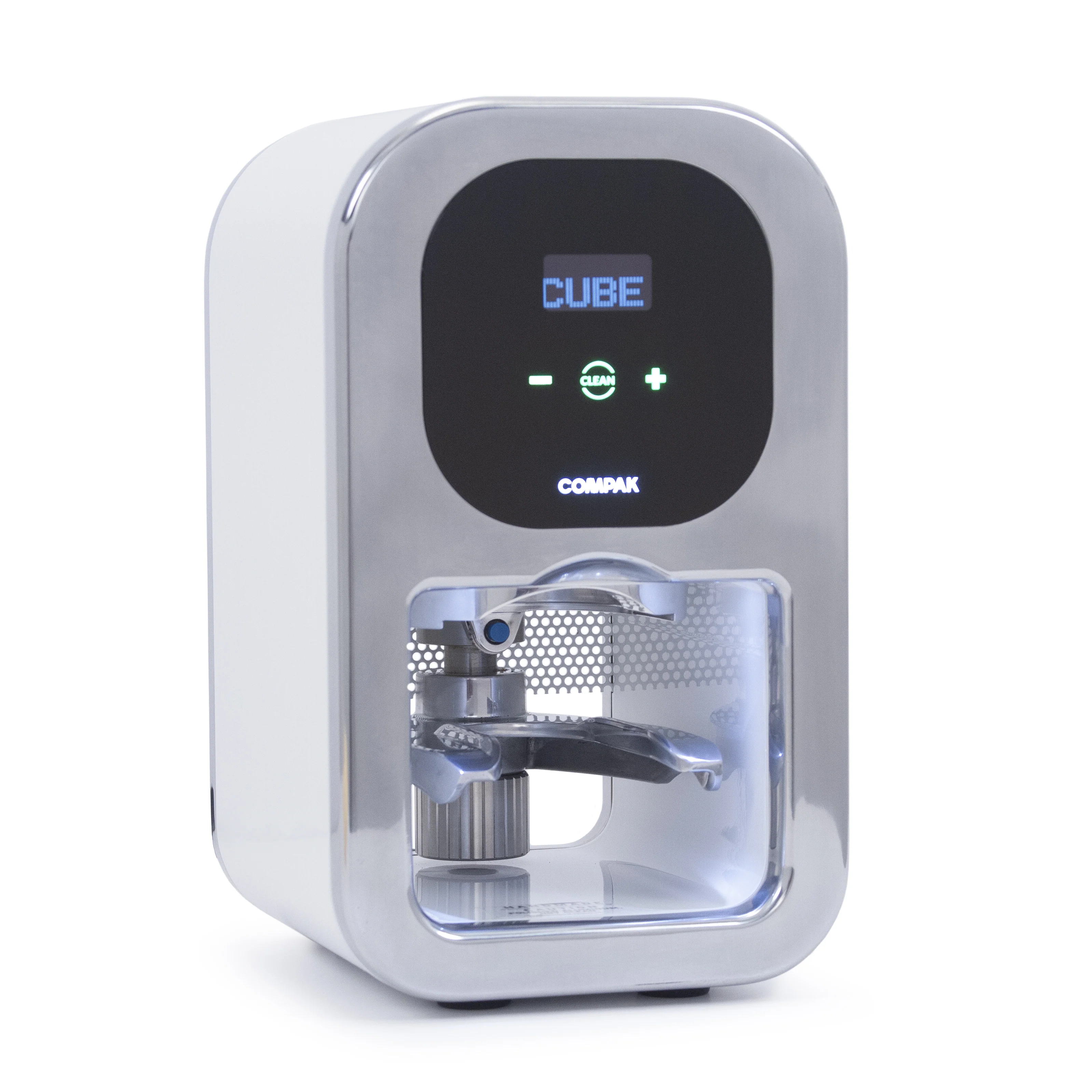 Compak Cube Automatic Tamper 58mm- Glossy White - Image 3