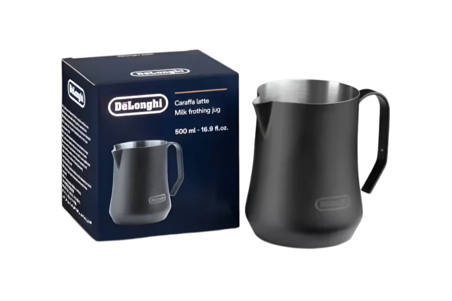 DeLonghi 17oz Stainless Steel Frothing Pitcher - Image 3