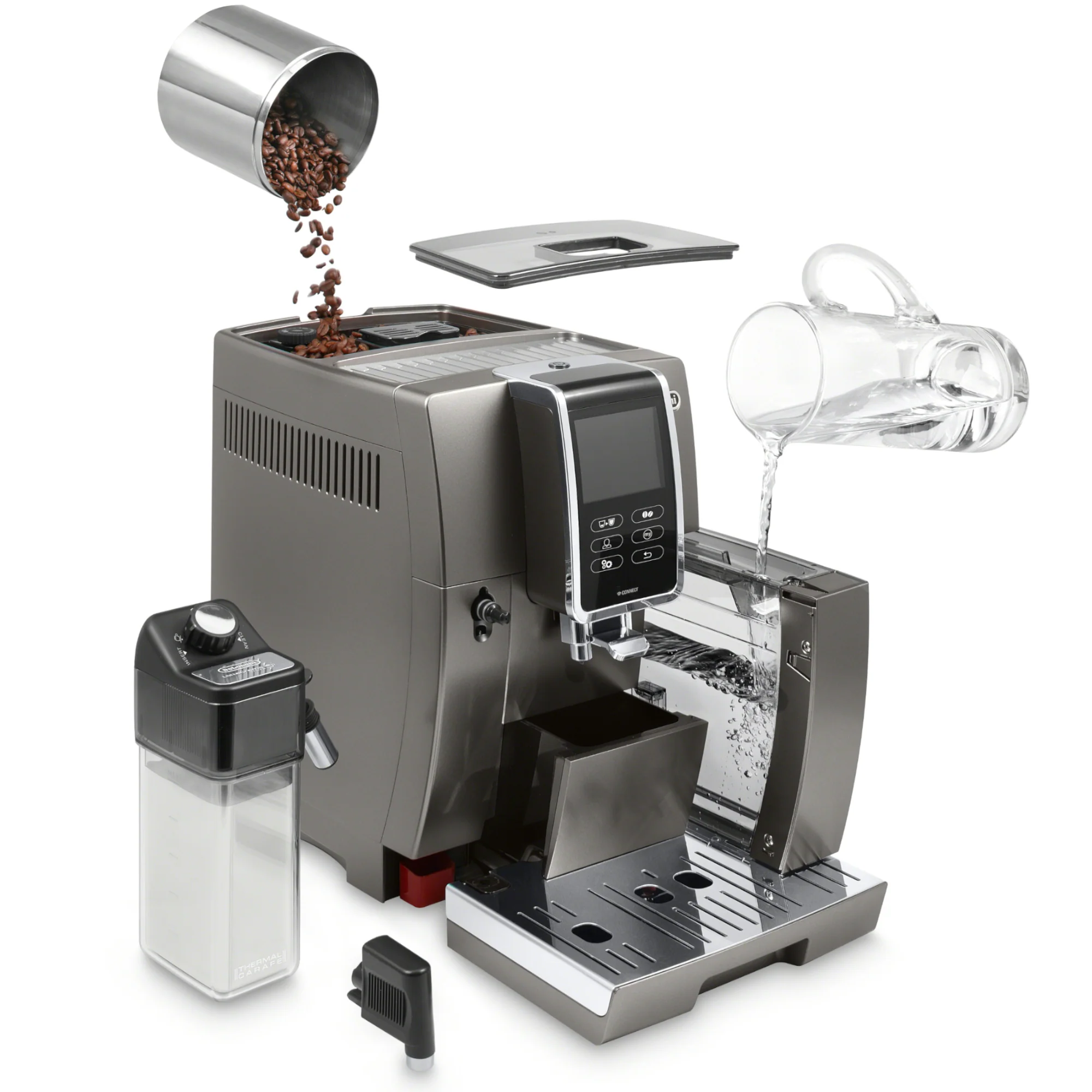 DeLonghi Dinamica Plus Connected ECAM37095TI Espresso Machine - Image 6