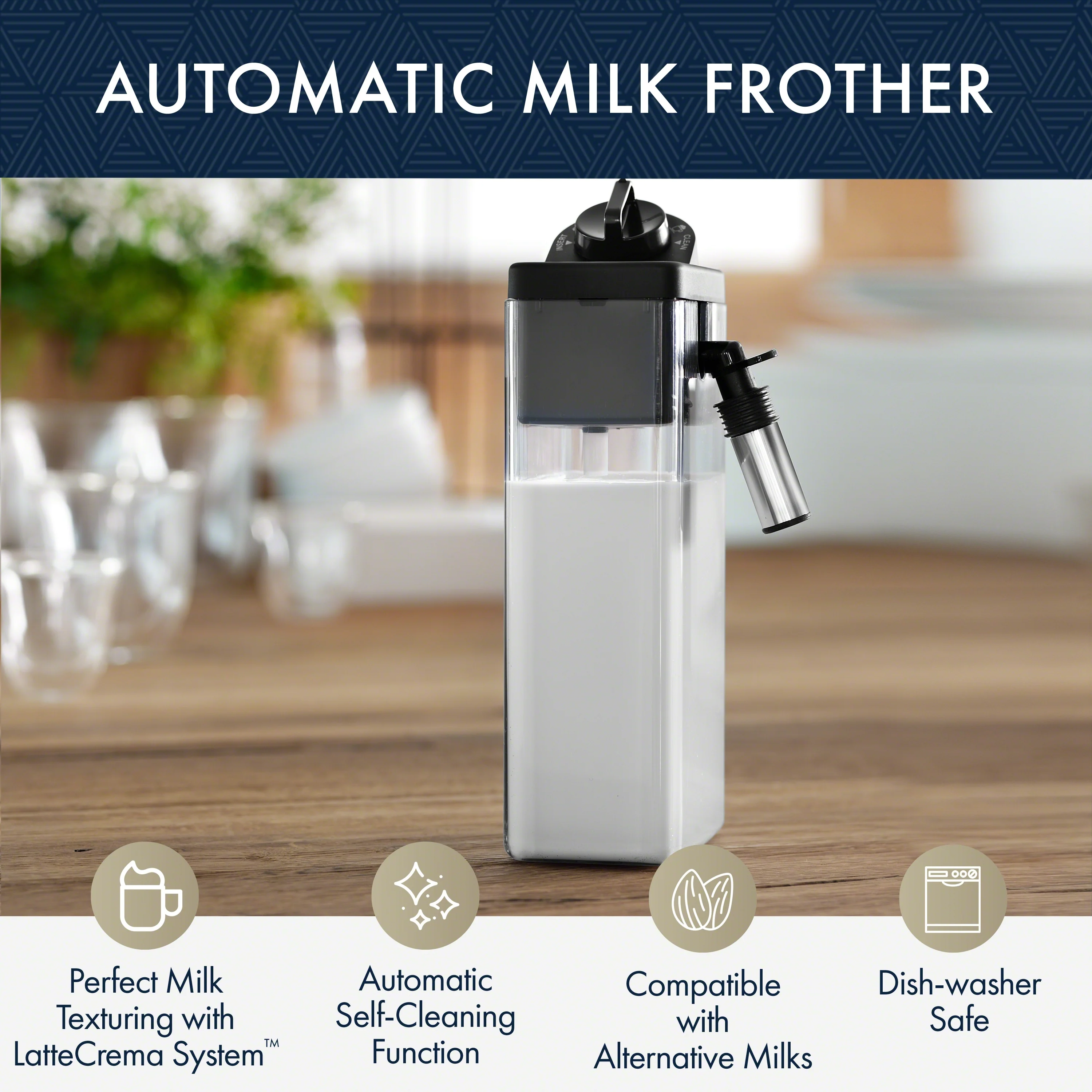 DeLonghi Dinamica LatteCrema Espresso Machine - Image 11