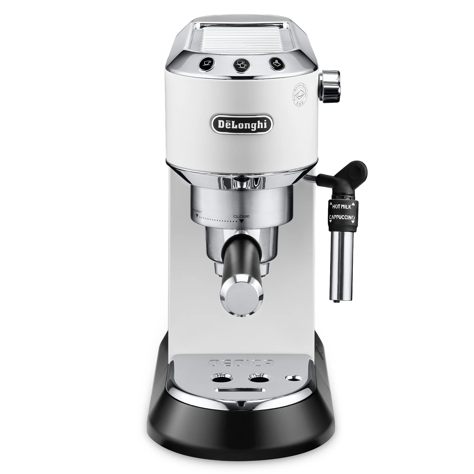 DeLonghi EC685W Dedica Deluxe Espresso Machine - White - Image 2