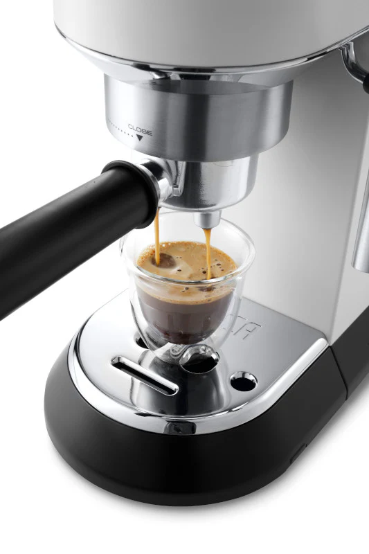 DeLonghi EC685W Dedica Deluxe Espresso Machine - White - Image 5