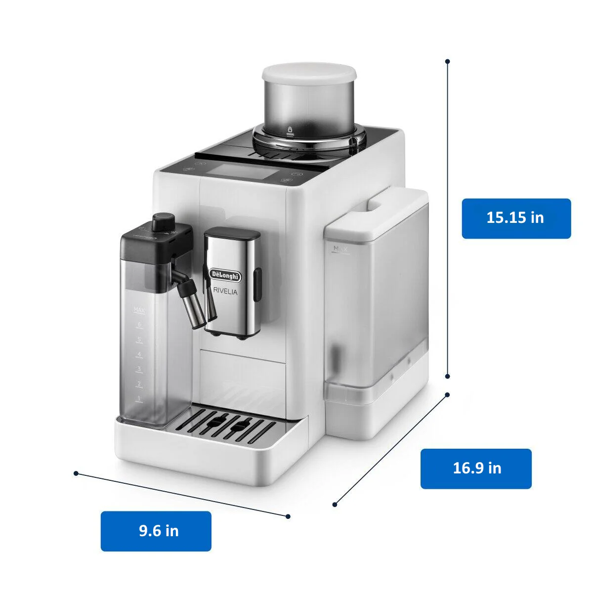 DeLonghi Rivelia Super-Automatic Espresso Machine - Image 7