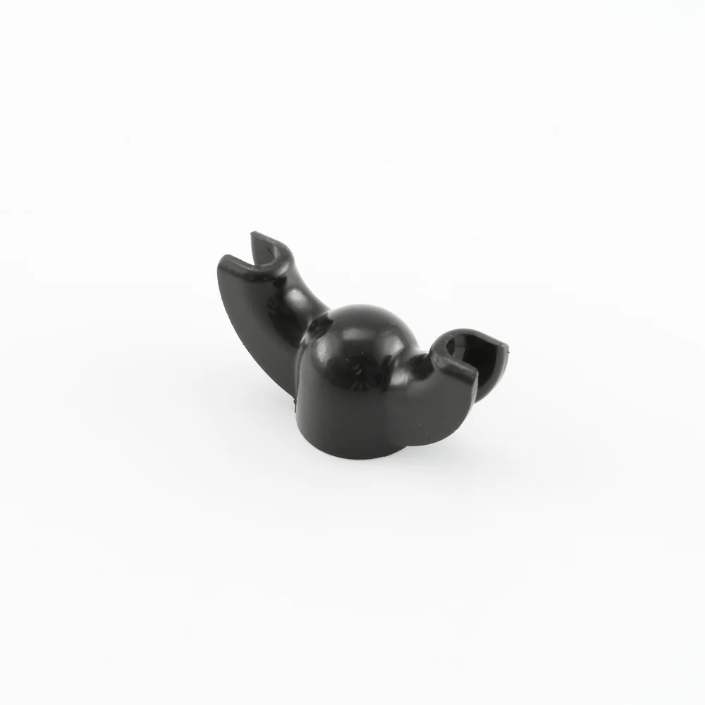 Black Plastic Double Spout for Portafilter
