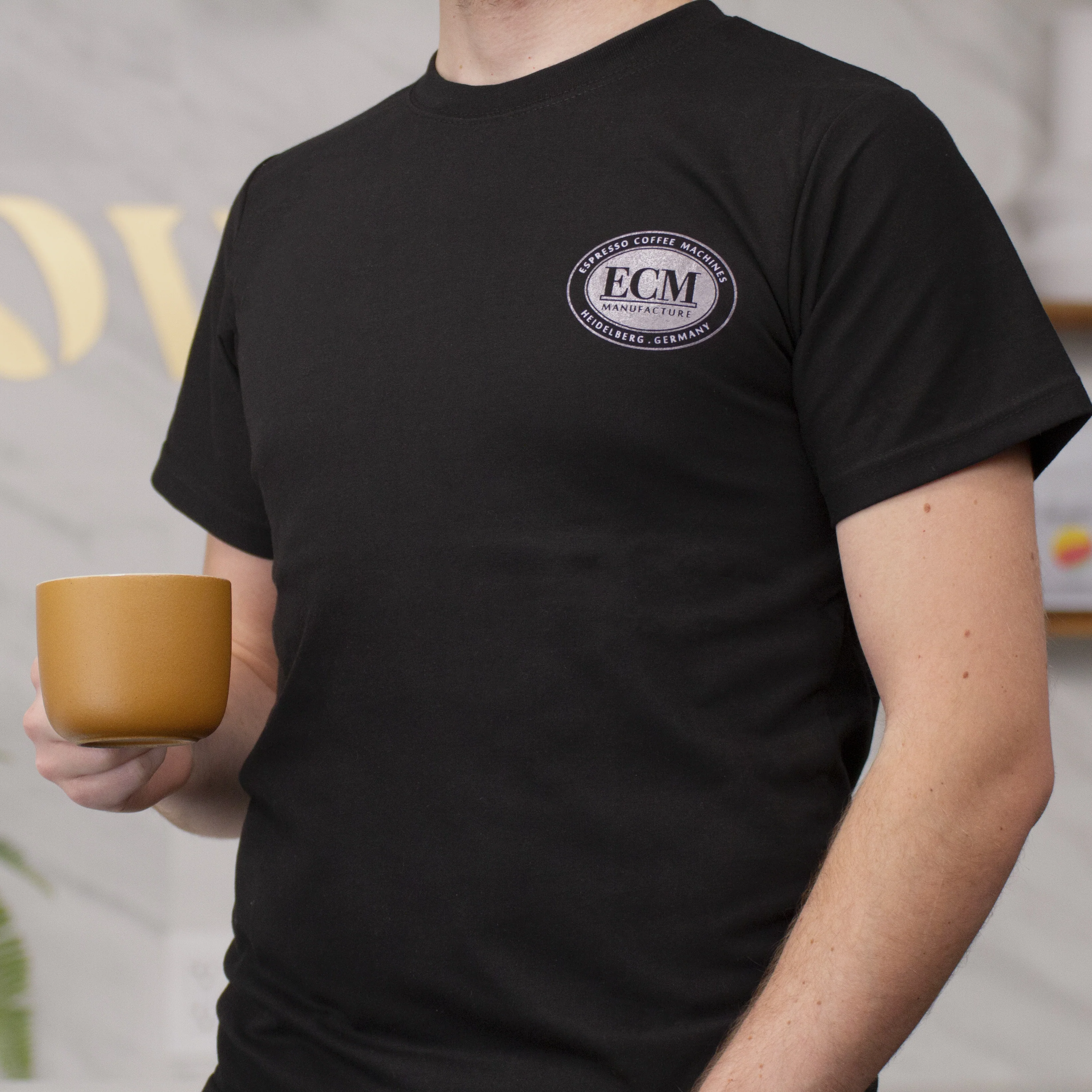 ECM Black Logo T-Shirt