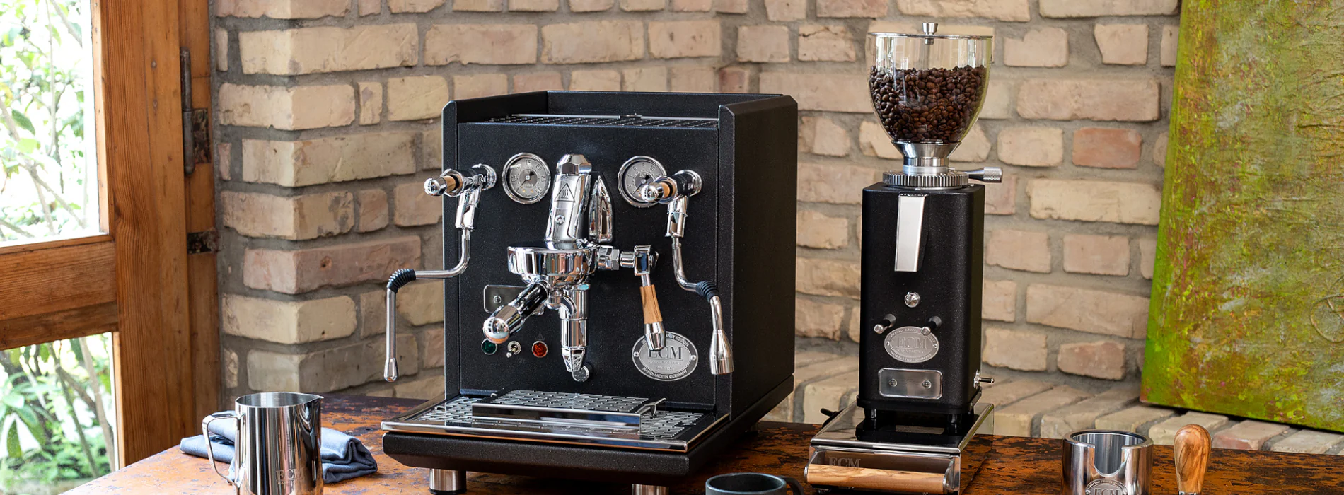 ECM Synchronika 25th Anniversary Edition Dual Boiler Espresso Machine - Image 9