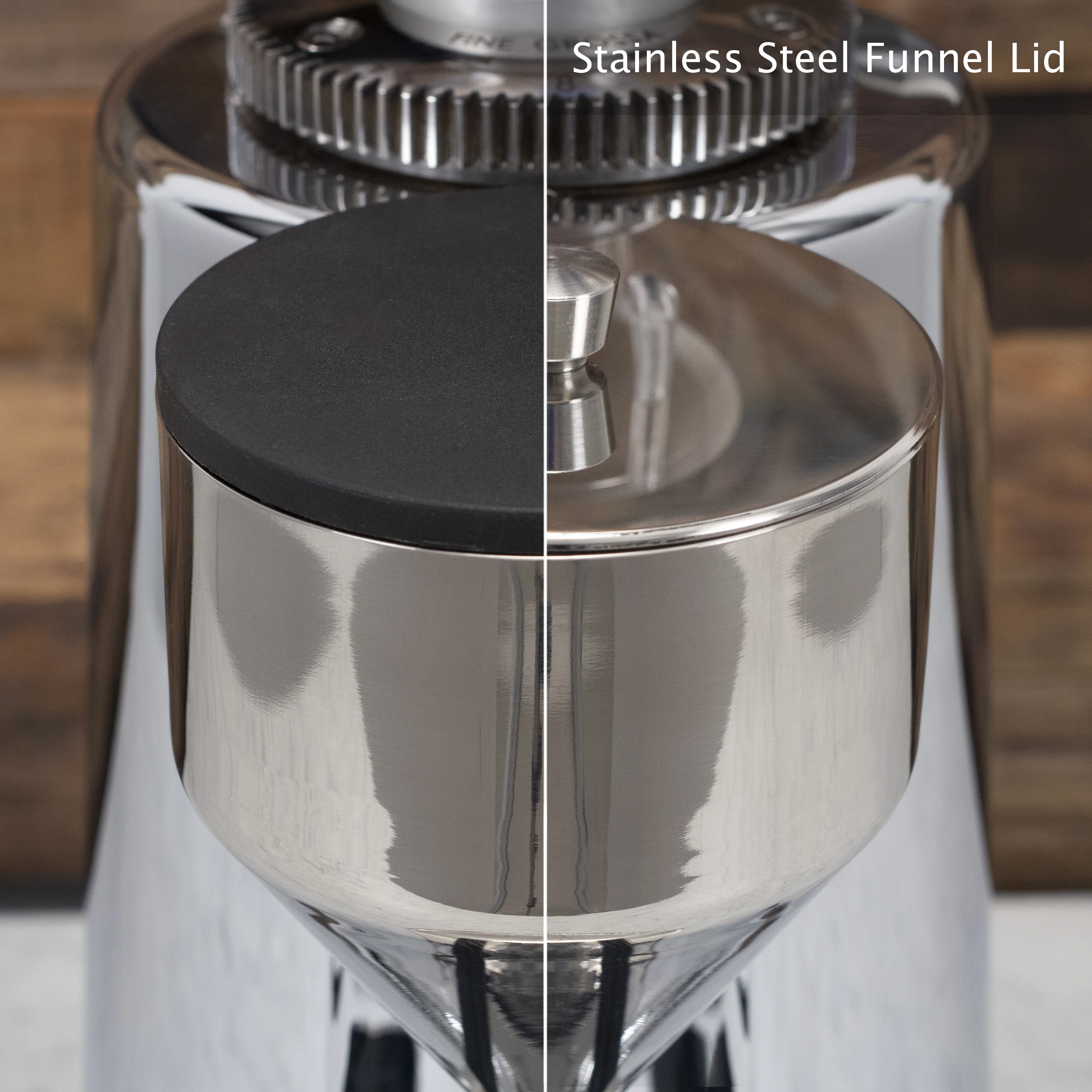 ECM V-Titan 64 Stainless Steel Lid Set - Image 6