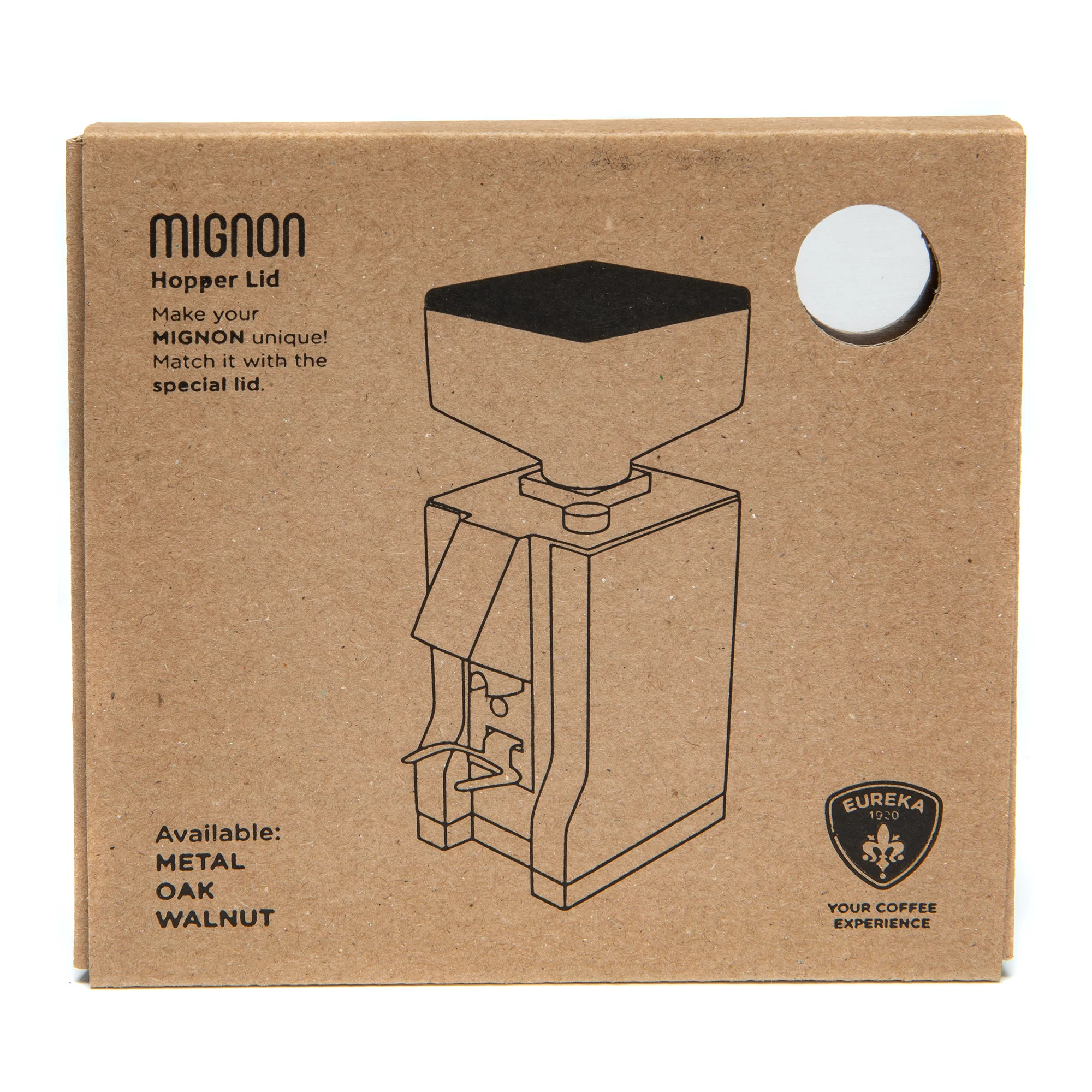 Eureka Mignon Metal Hopper Lid - Image 4