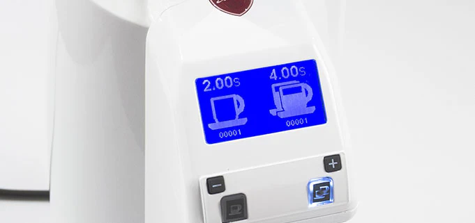 Eureka Zenith 65E High Speed Espresso Grinder in White - Image 17