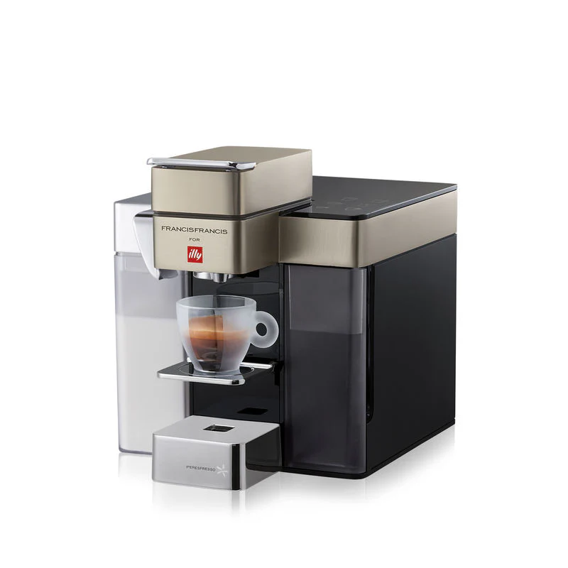 illy Y5 iperEspresso Milk, Espresso & Coffee Machine - Satin - Image 3