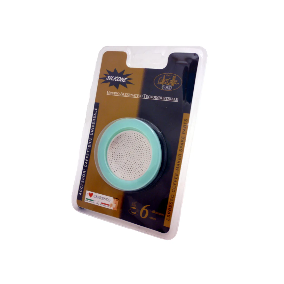 G.A.T. Universal Moka Pot Screen and Silicone Gasket - 3-Cup