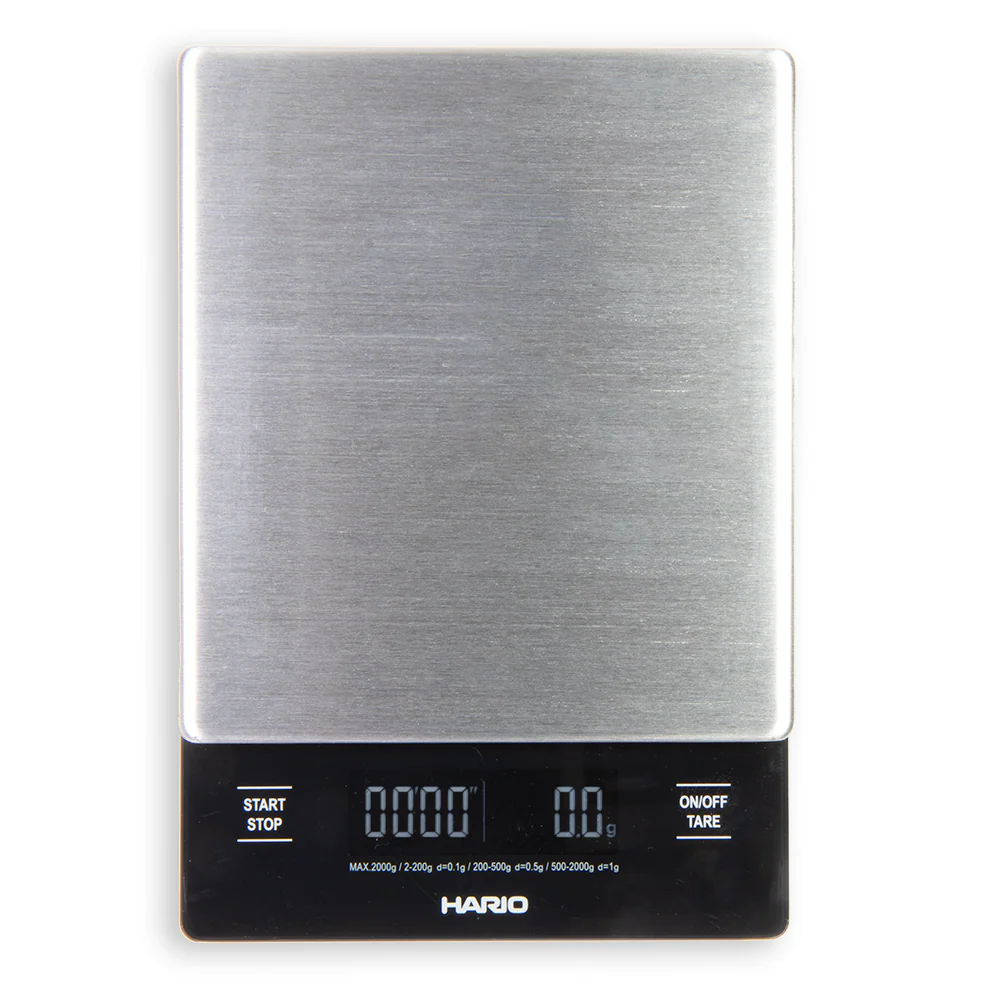 Hario V60 Drip Coffee Scale in Metal