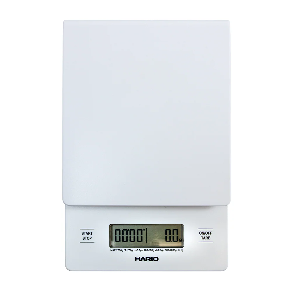 Hario V60 Drip Coffee Scale in White