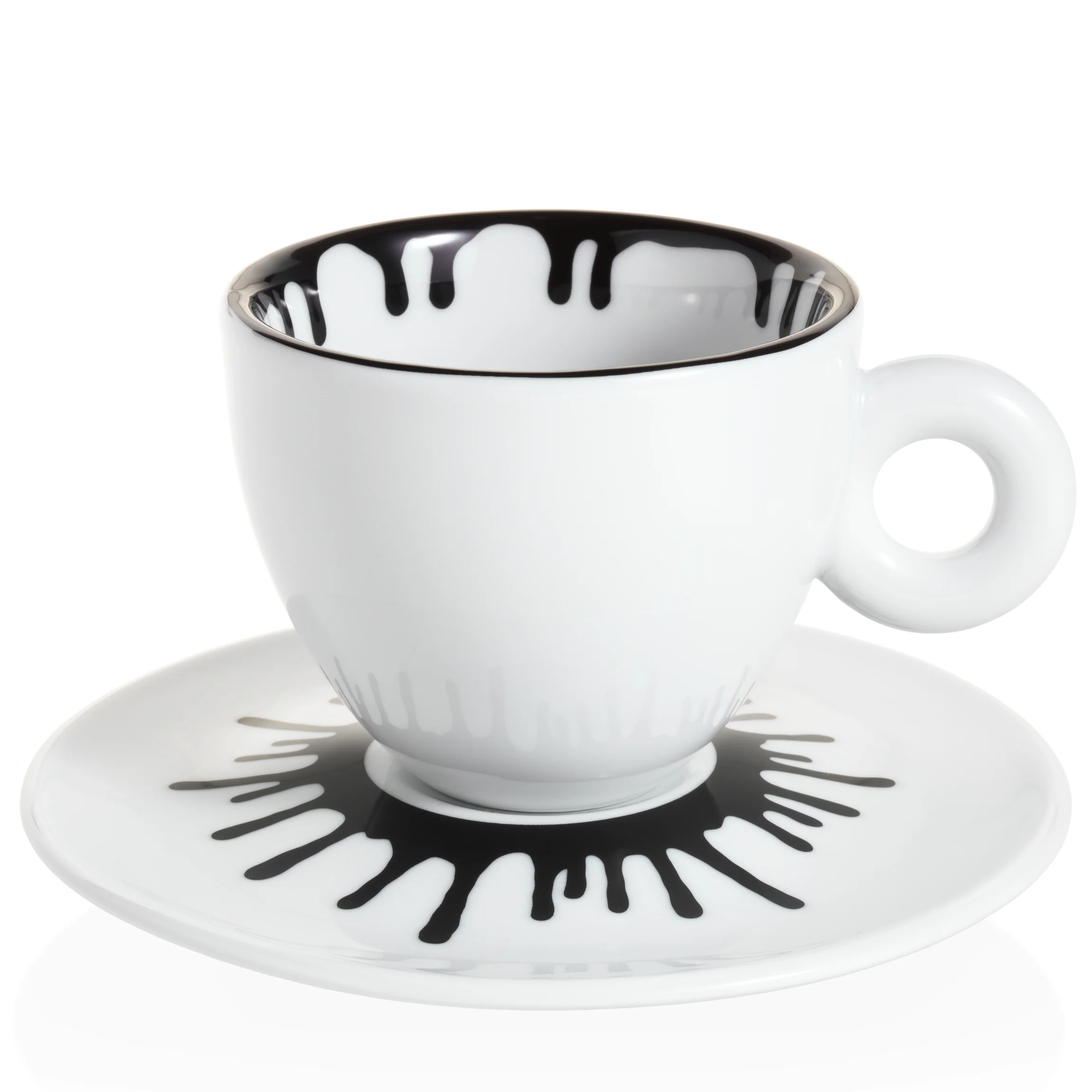 Illy Art Collection Ai Weiwei Set of 2 Cappuccino Cups - Image 2