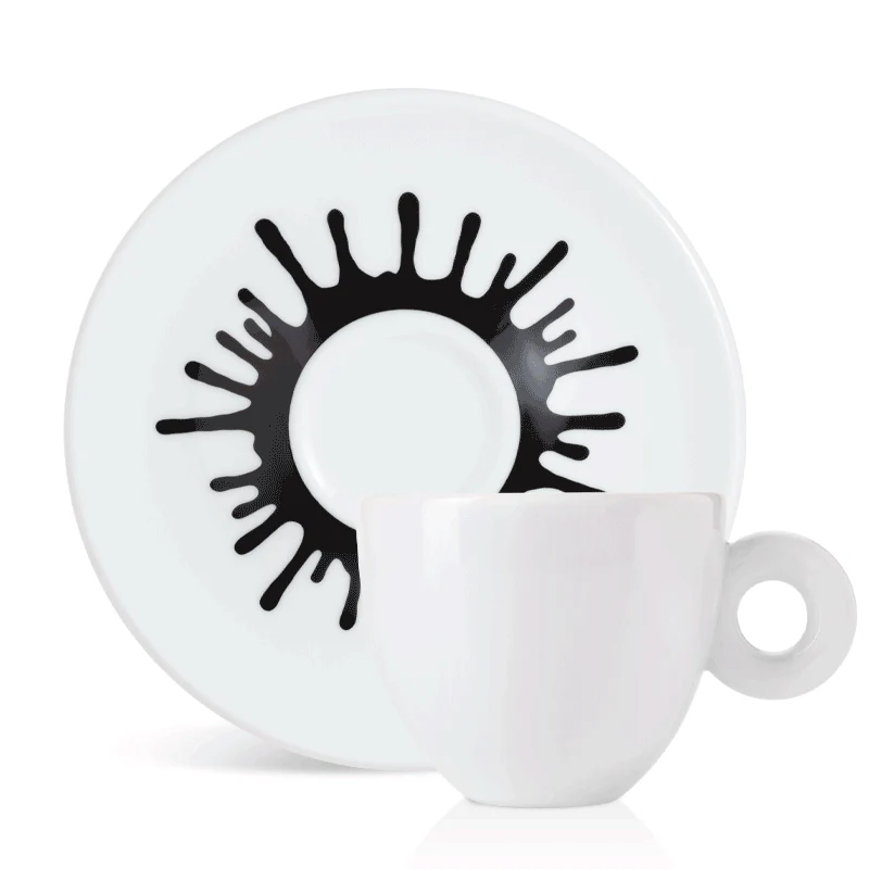 Illy Art Collection Ai Weiwei Set of 4 Cappuccino Cups - Image 2