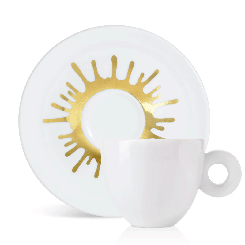 Illy Art Collection Ai Weiwei Set of 4 Cappuccino Cups - Image 3