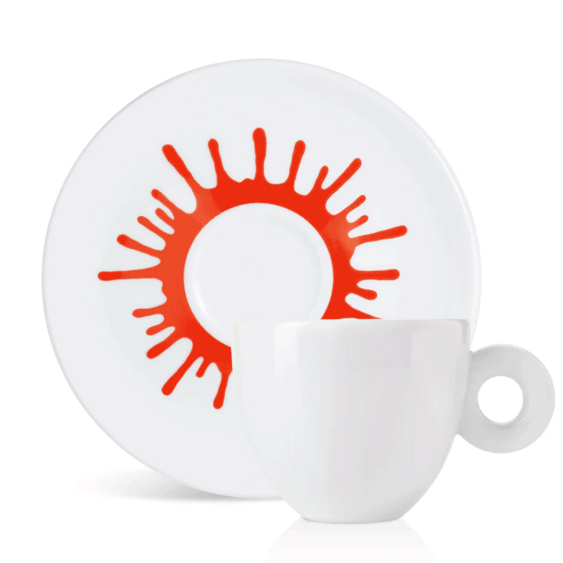 Illy Art Collection Ai Weiwei Set of 4 Cappuccino Cups - Image 5