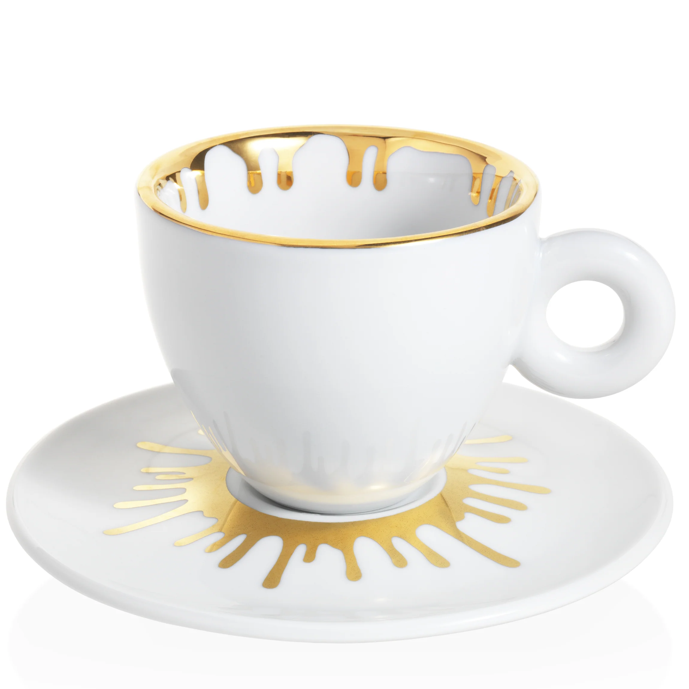 Illy Art Collection Ai Weiwei Set of 4 Cappuccino Cups - Image 7