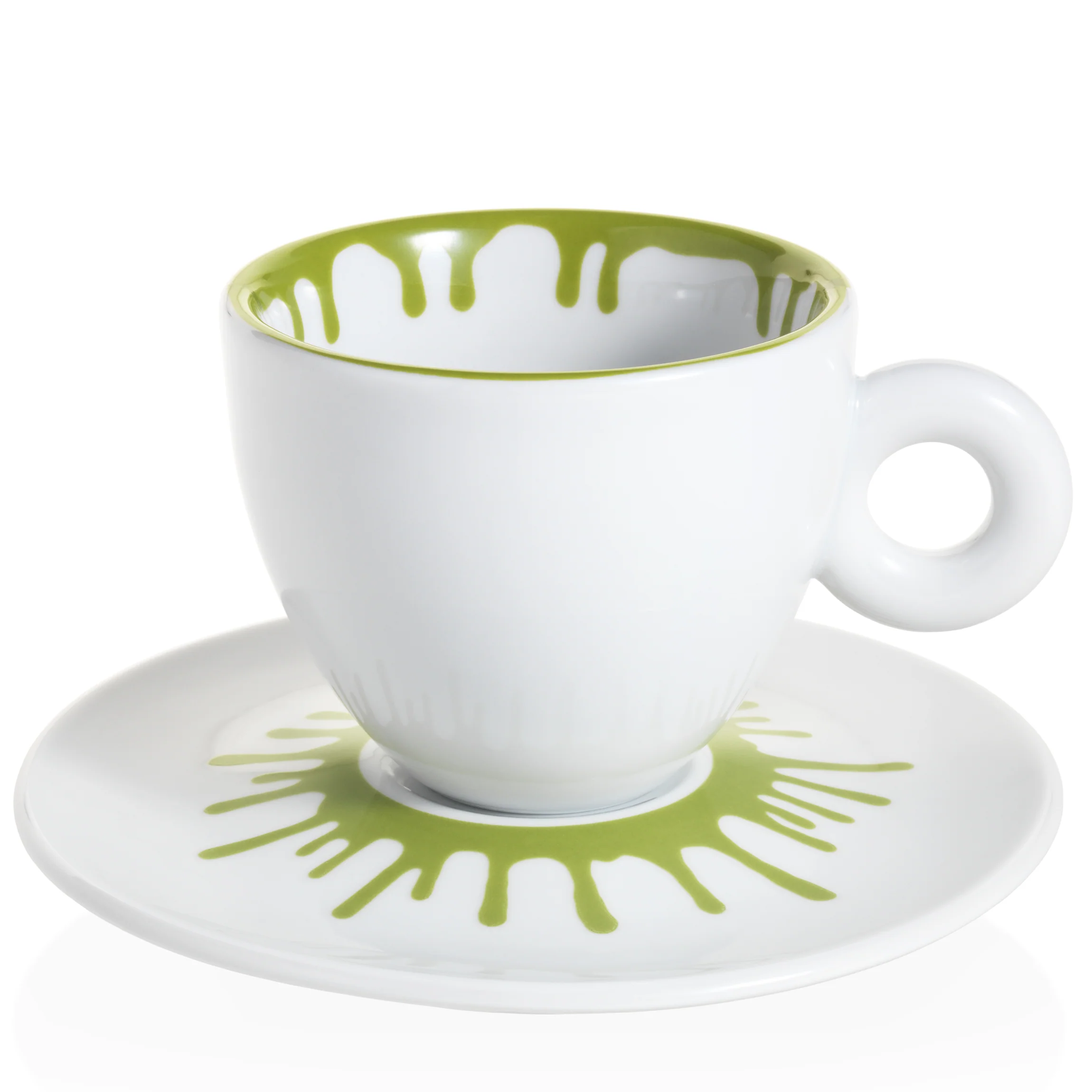 Illy Art Collection Ai Weiwei Set of 4 Cappuccino Cups - Image 8