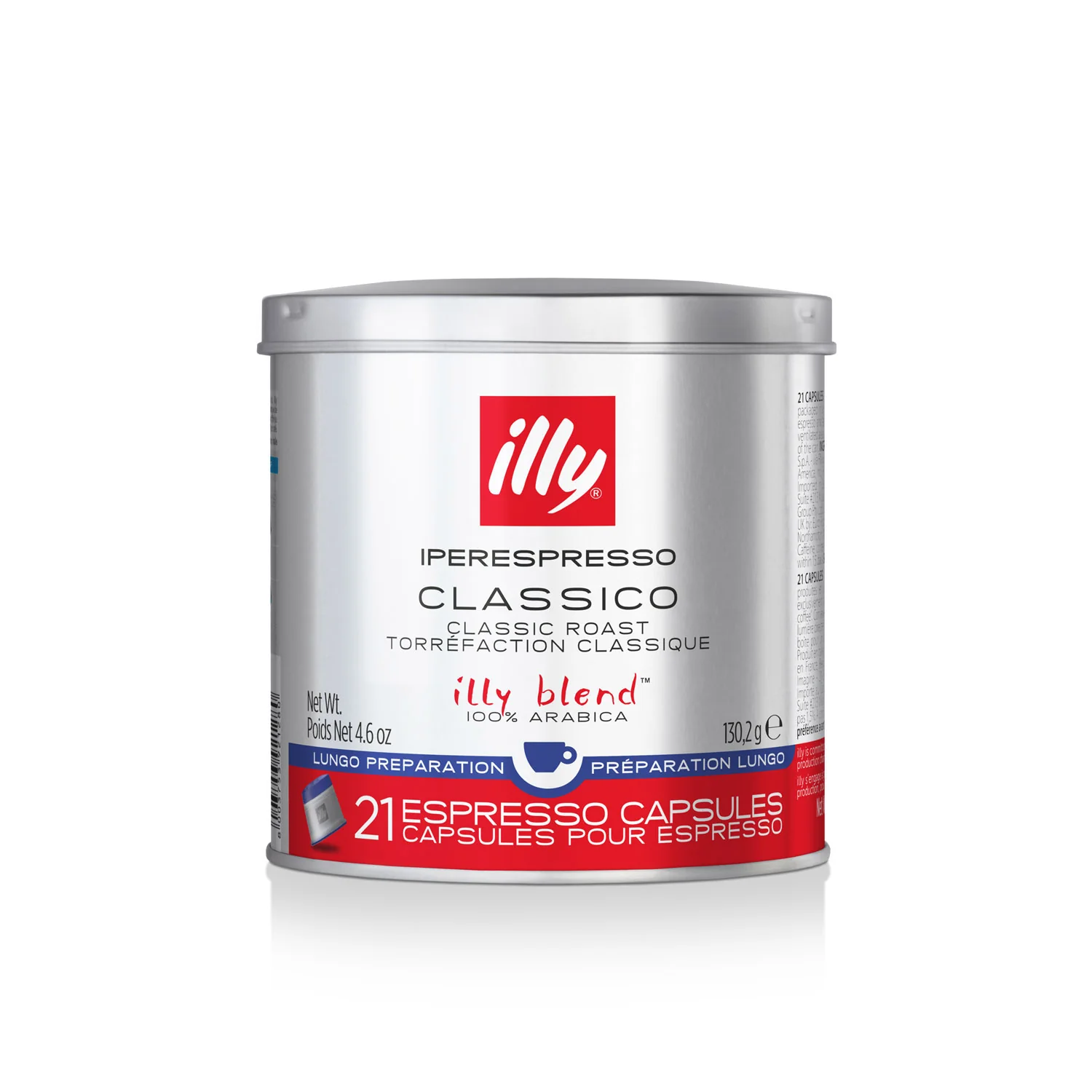 illy iperEspresso Capsules Classico Lungo - Medium Roast