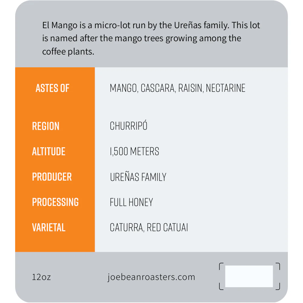 Joe Bean Costa Rica Finca El Mango - Image 3