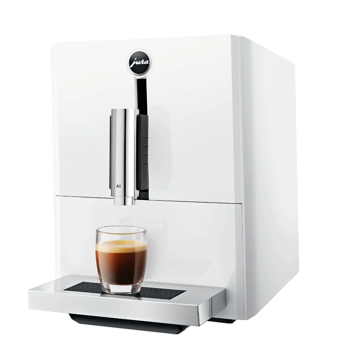 JURA A1 Espresso Machine - Piano White - Image 3