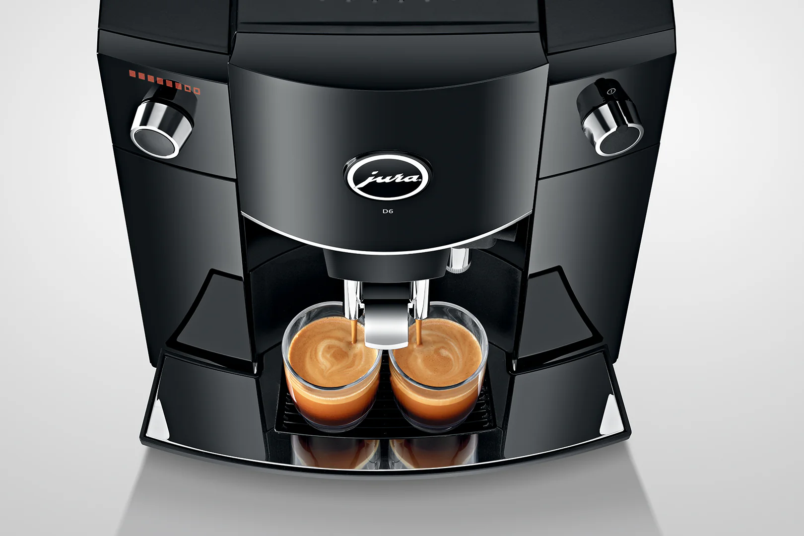 JURA D6 Espresso Machine - Piano Black - Image 9