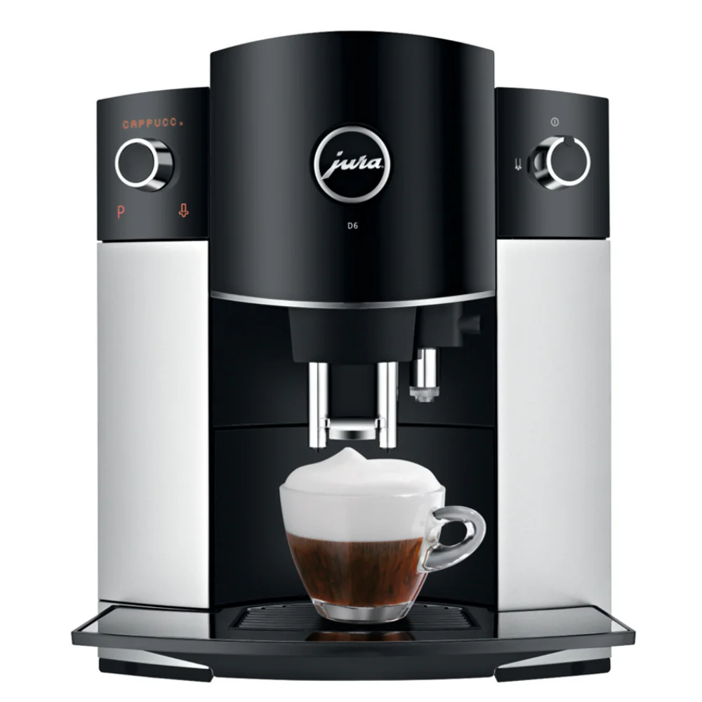 JURA D6 Espresso Machine - Platinum - Image 2
