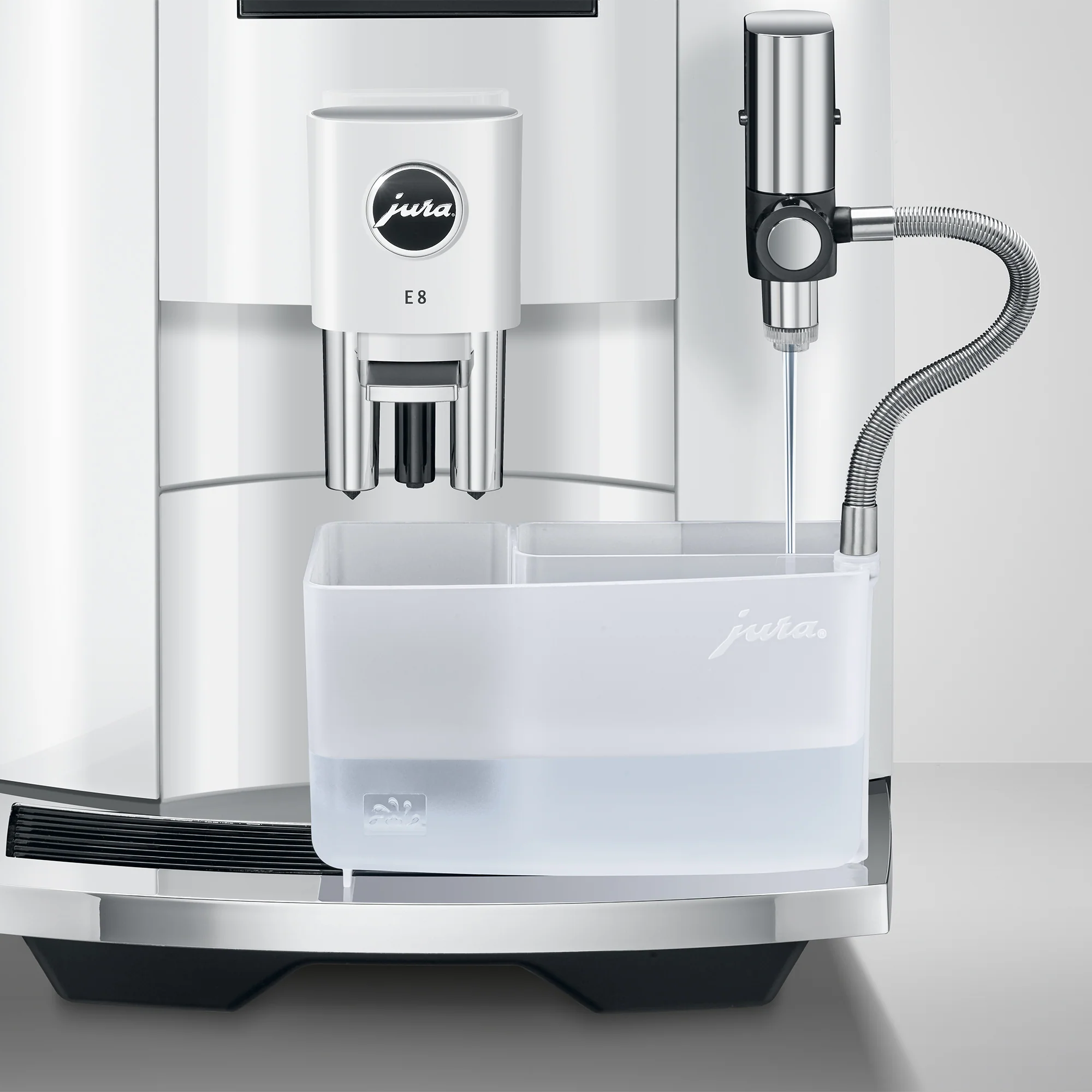 JURA E8 Espresso Machine - Piano White (NAA) - Image 12