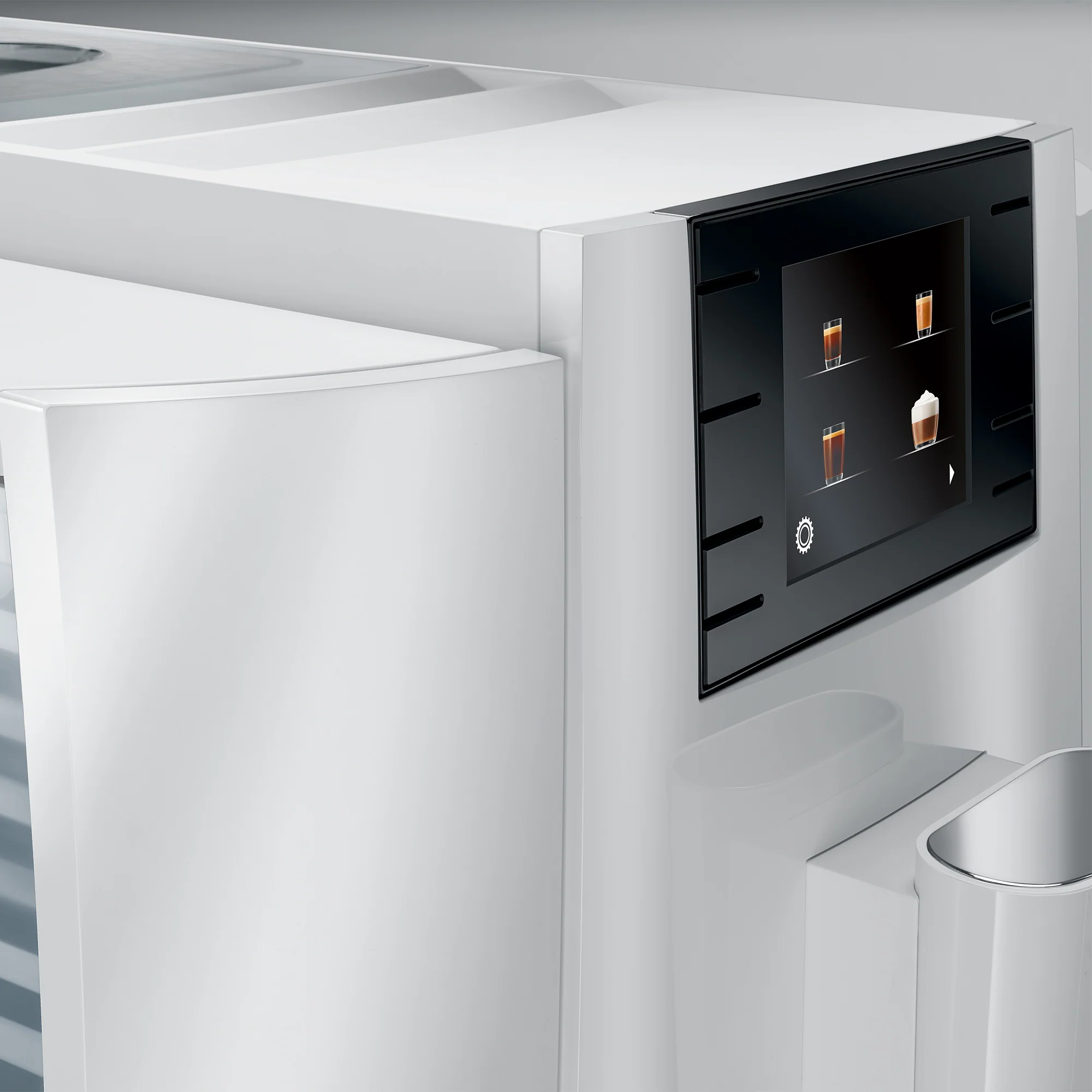 JURA E8 Espresso Machine - Piano White (NAA) - Image 5