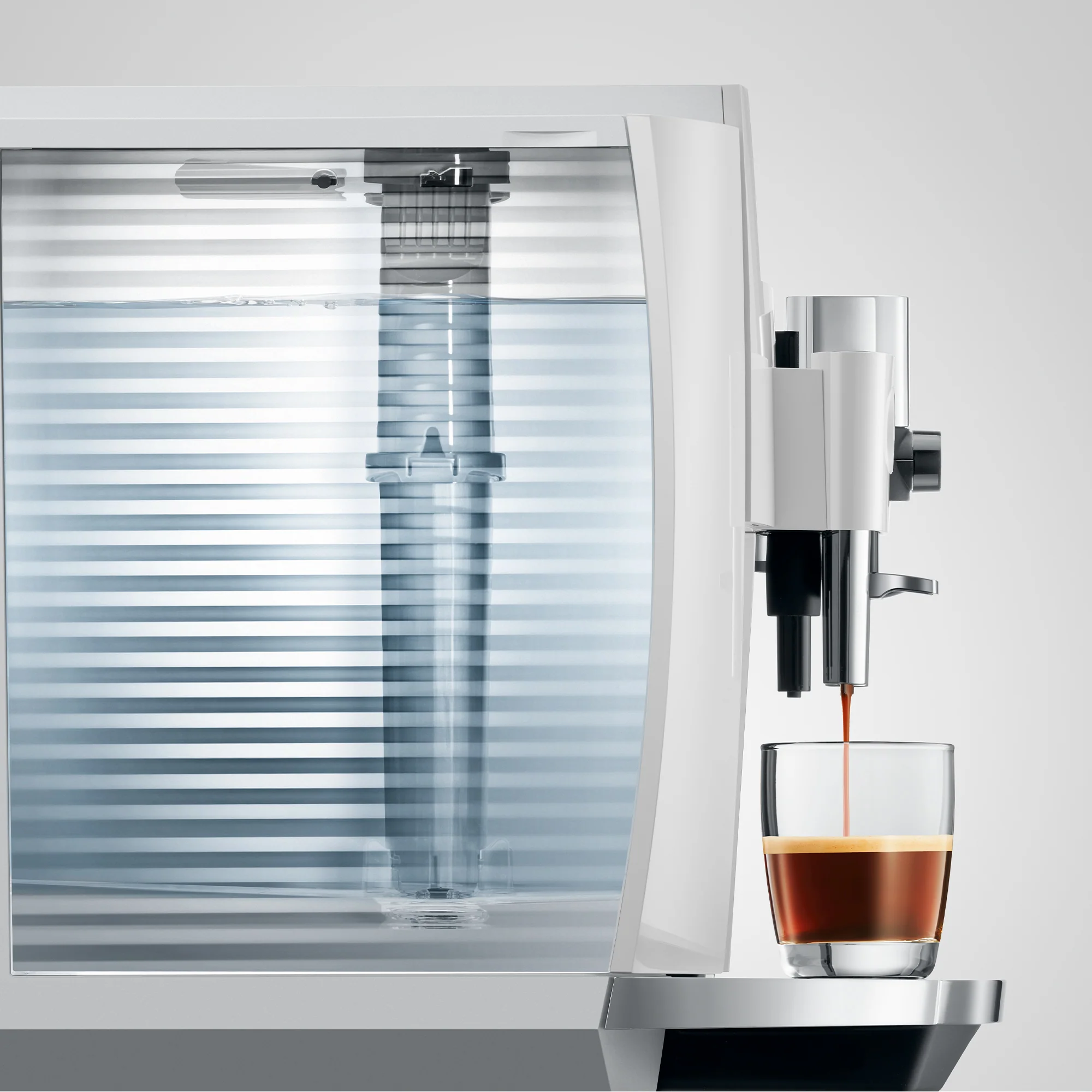 JURA E8 Espresso Machine - Piano White (NAA) - Image 9