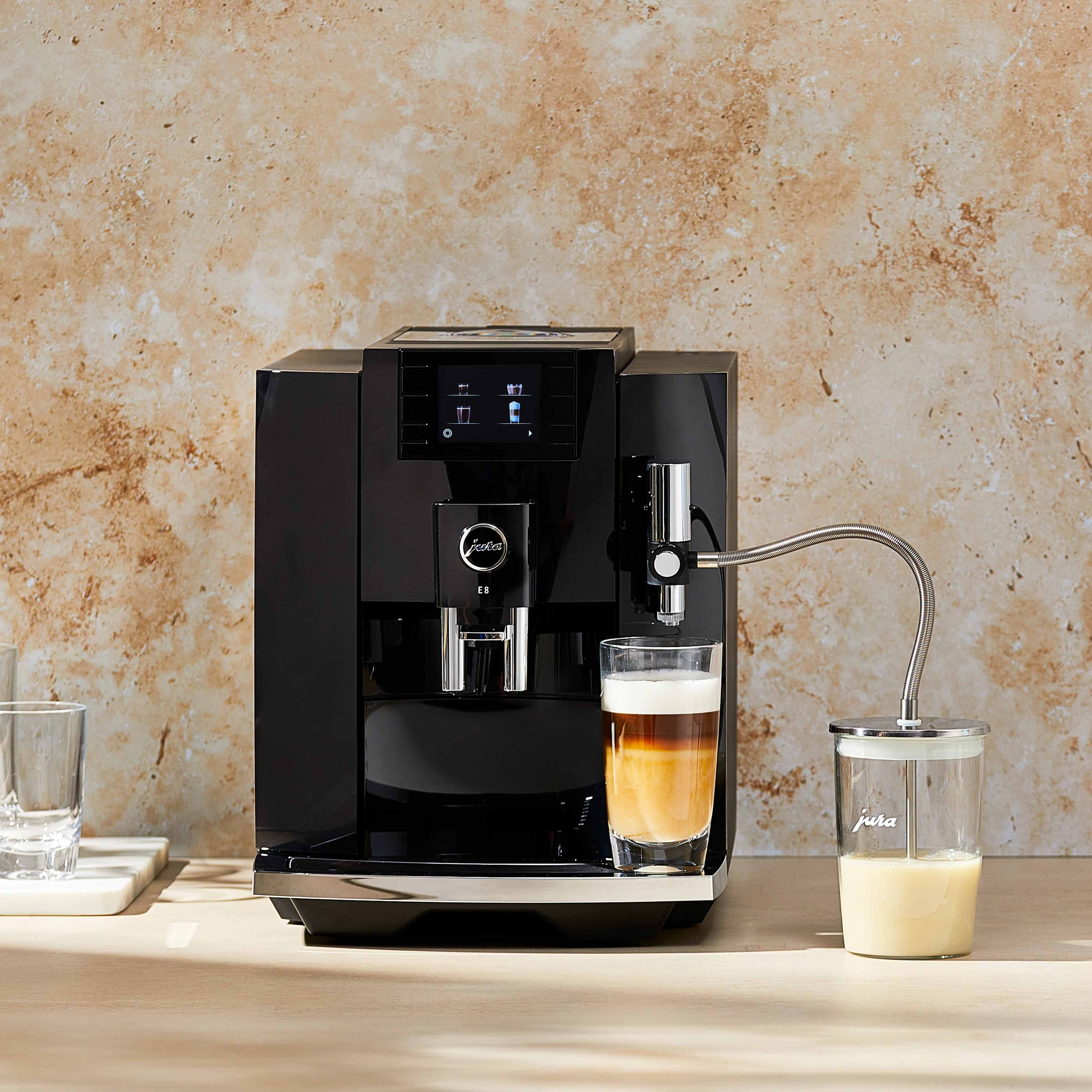 JURA E8 Espresso Machine - Black - Image 11