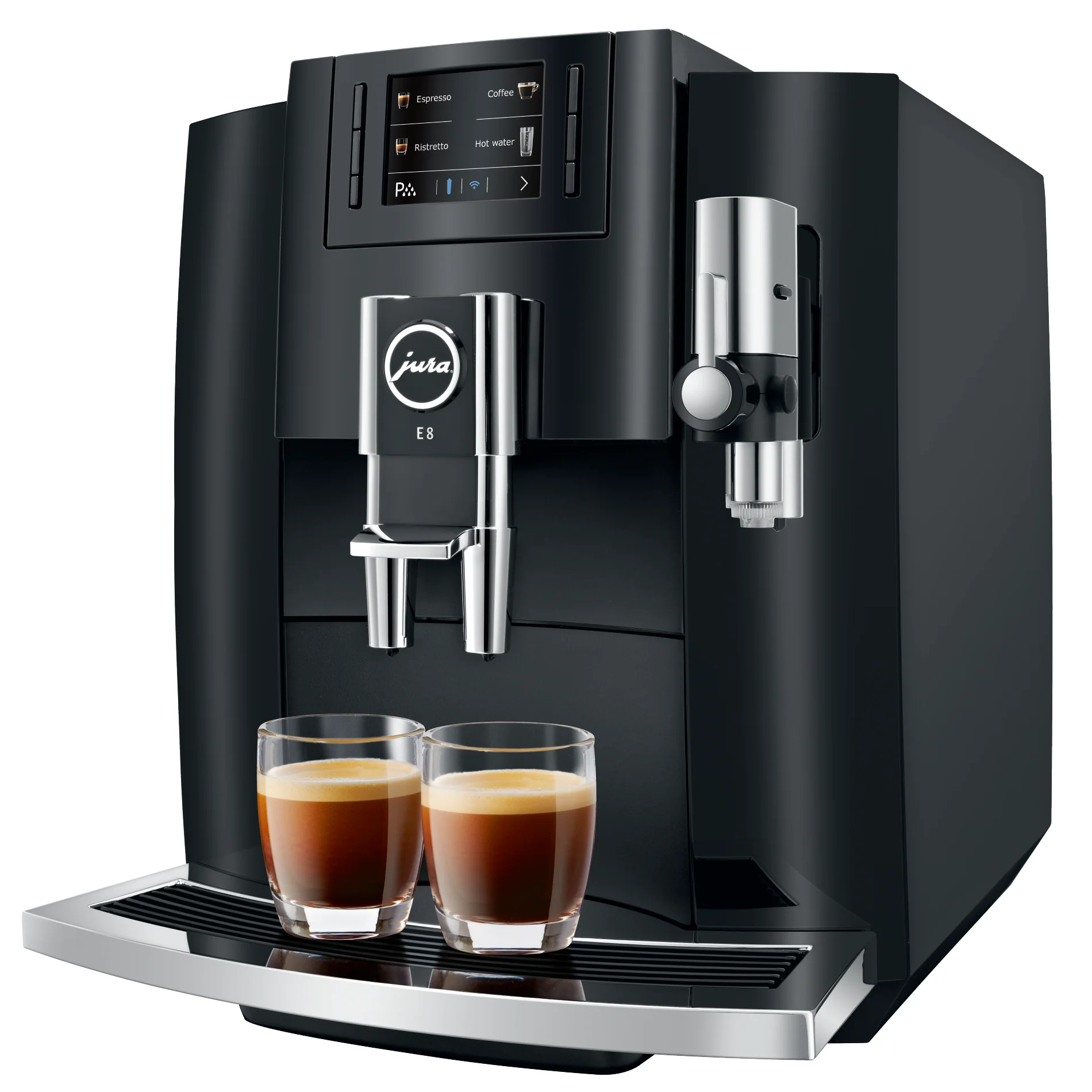 JURA E8 Espresso Machine - Black - Image 4